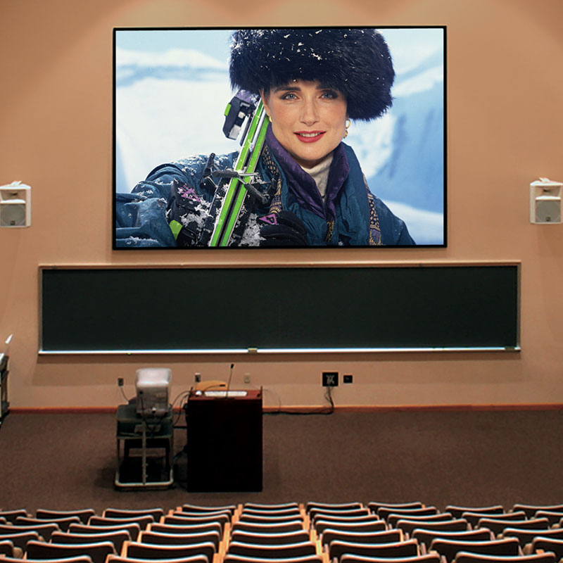 ShadowBox Clarion Fixed Projection Screen